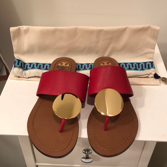 Tory Burch size 6 sandals - Picture 3 of 4